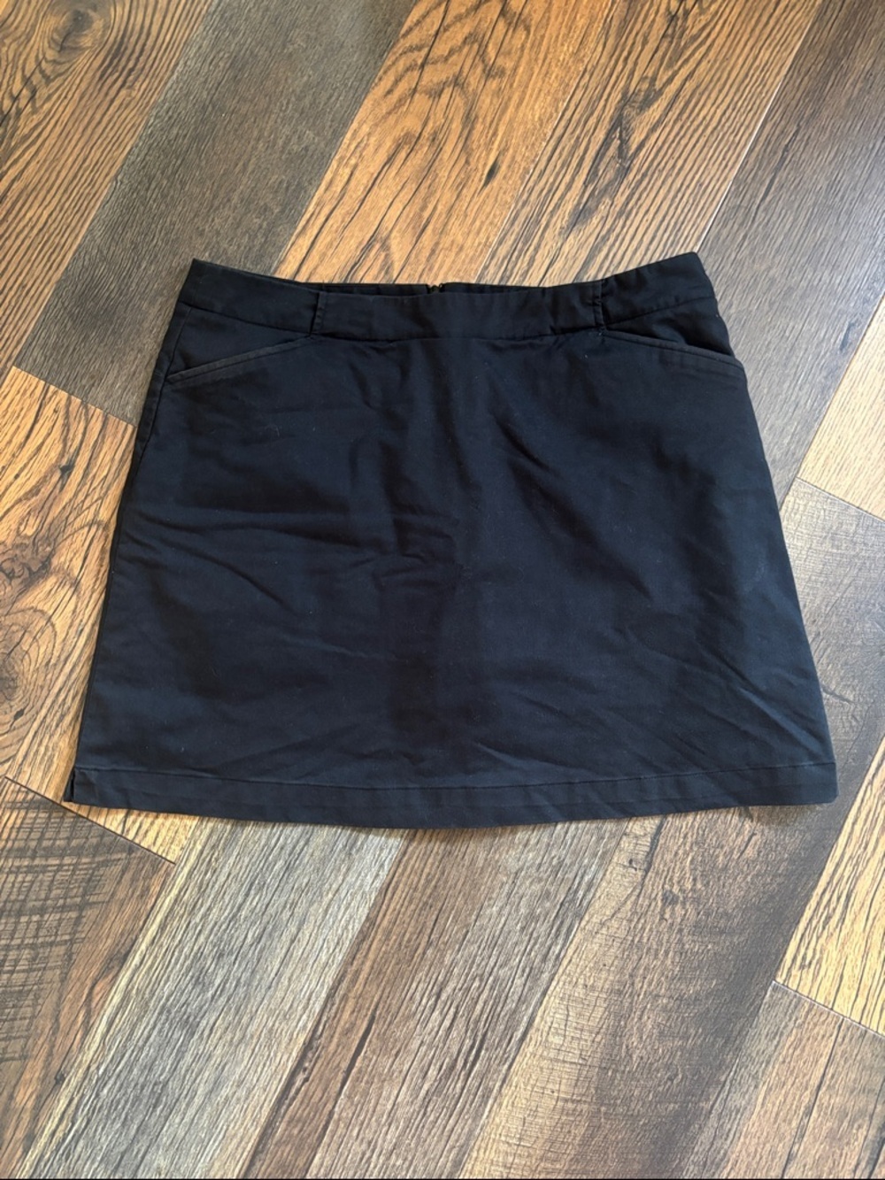 Nike Golf Black Women's Dri-Fit Cotton Blend Athletic Skort Size 12